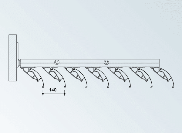 Sonnenschutz Lamelle DUCO Sun 150D