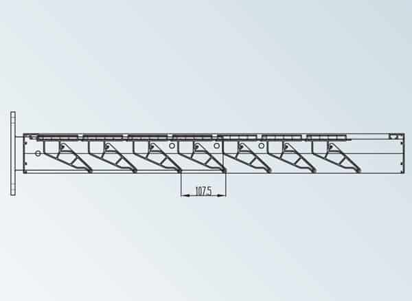 Aluminium Lamelle DUCO Sun 100C
