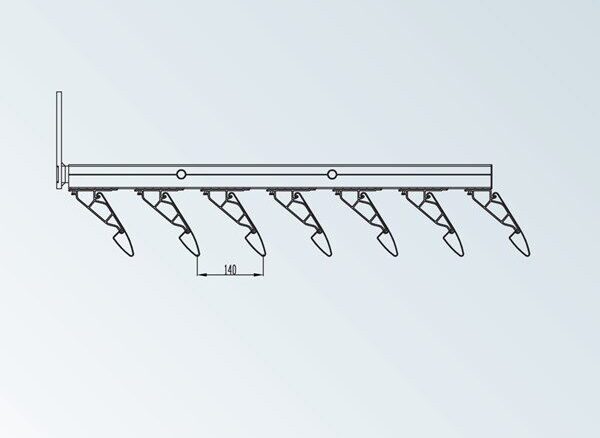 Aluminium Lamelle DUCO Sun150CF