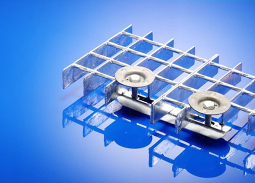 Gitterrost Befestigung