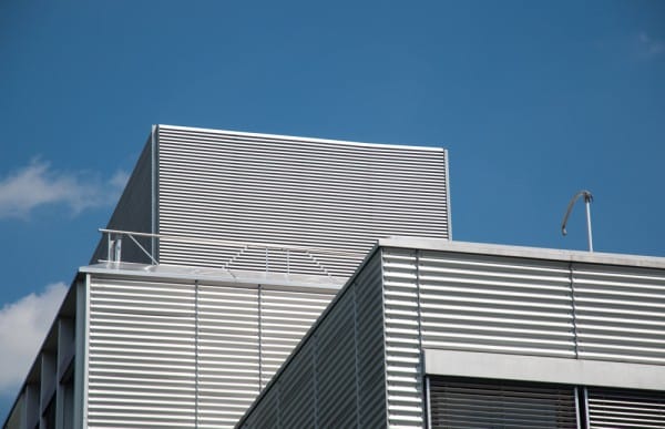 Schallgedämmte Wetterschutzwand ETH Schwerzenbach
