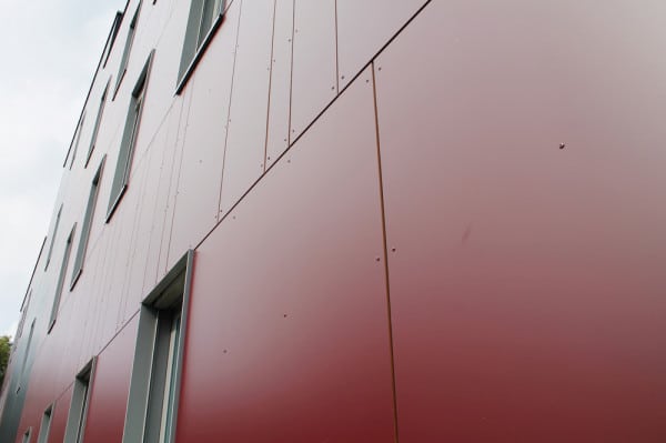 Fassadenplatten Rot